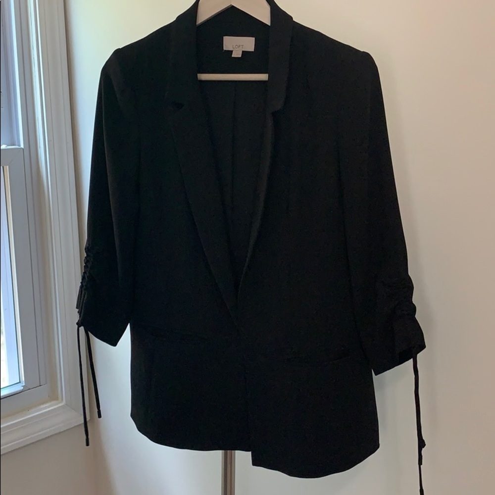Loft soft flowy jacket/ blazer